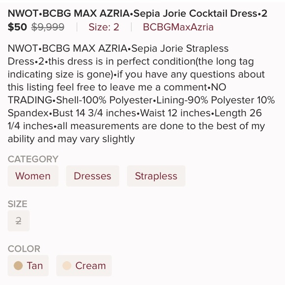 BCBG MaxAzria Dress - Picture 3 of 8